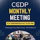 CCDP Monthly Meeting – ** DATE CHANGE ** event image
