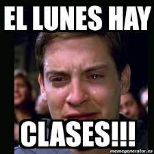 Conferencia de prensa de horacio rodríguez larreta por las clases presenciales. Meme Crying Peter Parker El Lunes Hay Clases 3211226