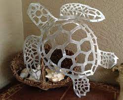 Sea Turtle Large 26 Handmade Metal Wall Hanging Etsy In 2021 Turtle Wall Art Turtle Decor Sea Turtle Wall Art
