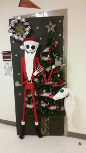 The Nightmare Before Christmas Door Holiday Door Decorations Christmas Door Decorating Contest Christmas Classroom Door