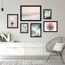 They require you to act as a curator, a composer, and an executor at. Tropical Beach 6 Piece Framed Gallery Wall Set Americanflat
