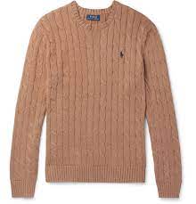 After naming his brand after a game that's known for its classic style, ralph lauren has grown polo ralph lauren from a line of ties into a complete collection of preppy classics and accessories. Polo Ralph Lauren Cable In Camel Modesens