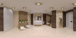 Render Spherical 360 Panorama Of Bathroom Interior Stock Photo Bathroom Interior Bathroom Interior Design Interior Design Concepts