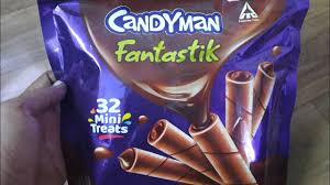 The filmmakers had to change the formula for the chocolate river because originally the concoction they were using turned blood red. New Candyman Fantastik Mini Treats Chocolate Rolls Youtube