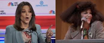 Fluffy full synthetic fiber wig, soft touch. David Jackson That Spacesuit Guy On Twitter There Were A Lot Of Candidates On The Debate Last Night I M Just Wondering Who Let Rosanne Rosanna Danna In