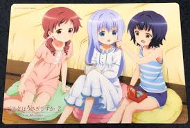 Yahoo!オークション - ご注文はうさぎですか? チマメ隊 下敷き チノ マヤ メグ...