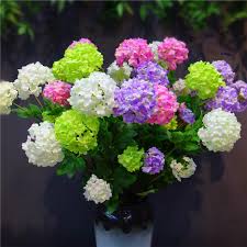 Check spelling or type a new query. Four Small Hydrangea Artificial Flowers Garden Korean 4 Head Snowball Home Decoration Silk Flower Buy At The Price Of 4 77 In Aliexpress Com Imall Com