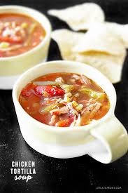 Remove from heat and stir in cilantro. Chicken Tortilla Soup Recipe Classic Mexican Recipe Live Laugh Rowe
