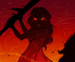 Ava's demon redraw! — Weasyl