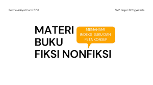 Aug 09, 2021 · indeks buku pada umumnya terdiri dari beberapa bagian, diantaranya yaitu indeks nama, indeks topik, perincian indeks topik, dan juga nomor halaman dimana nama atau rincian topik tersebut berada. Sub Materi Buku Fiksi Dan Nonfiksi Indeks Buku Dan Peta Konsep Youtube