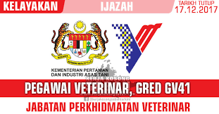 Kerajaan sabah suruhanjaya perkhidmatan awam malaysia (spa) edit. Jawatan Kosong Kerajaan Pegawai Veterinar Gred Gv41 Jabatan Veterinar Malaysia Jawatan Kosong Terkini Negeri Sabah