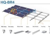 Solar ballast mounting system for flat roof supplier,Solar ...