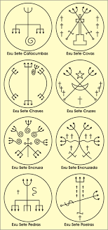 Pontos Riscados Exemplos Ponto Exu Orixas Exu Os simbolos sao sinais expressos de forma que dao a. pontos riscados exemplos ponto exu