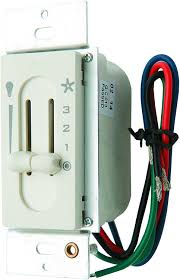 Switching sequences may vary from manufacturer to manufacturer. Hunter 27182 Fan Light Dual Slide Fan Light Control Off White Ceiling Fan Wall Controls Amazon Com