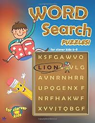 Each word search puzzle has a theme and nice illustrations around the grid, to color in to add more fun. Word Search Puzzles For Clever Kids 6 8 Hunt For Hidden Words Gift Print Mi 9798643071969 Amazon Com Books