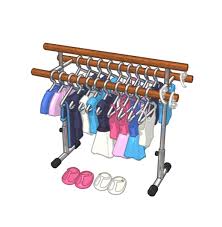 Loft shoe and coat storage, plant storage. Sneak Peek Dress Rehearsal Costume Rack Wkn Webkinz Newz