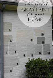 Exterior color the joyful exterior: Exterior Gray Paint Colors Exterior Gray Paint Painted Brick Exteriors Grey Exterior