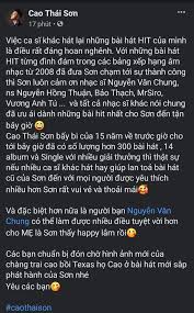 Cao thái sơn lên tiếng vạch trần sự thật nathan lee và lý do bảo vệ ngọc trinh. Cfw8lokm9 Rtgm