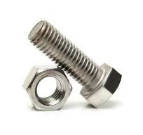Stainless Hex Head Bolts A2-70 M12X1.25X20 Price Bolt DIN ...