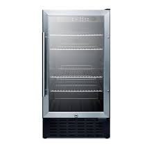 Discussion in 'home bar' started by wlolson, feb 9, 2015. Summit Appliance 18 In 2 7 Cu Ft Mini Refrigerator With Glass Door In Black Scr1841bada The Home Depot In 2021 Built In Wine Cooler Built In Beverage Cooler Outdoor Kitchen Design
