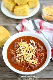 Dads Spicy Chili-a Family Favorite Wwwtwopeasandtheirpodcom Recipe Chili Spicy Chili Famous Chili Recipes Spicy Chili Recipe