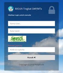Petunjuk pelaksanaan ksn smp 2020. Cara Mengisi Profil Bioun Kemdikbud Go Id Mts Maftahul Falah Jepara