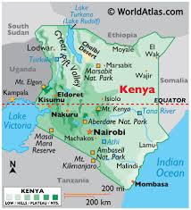 The permanent mission of the republic of kenya to the united nations. Kenya Maps Facts World Atlas