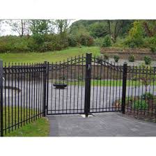 The gate model adapts to the needs of the homeowner or location. China Cheap Modern House Wrought Iron Main Gates Designs Simple Gate Design China Door And Steel Door Price