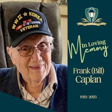 We're honored to be serving the family of Frank (Bill) Caplan.  https://loom.ly/trBpkvY