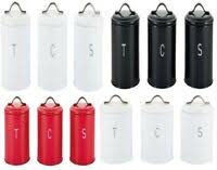 Filling jars with food isn't just practical, it also make your kitchen a bit more personal. Argos Home 5 Piece Kitchen Storage Set Super White Ebay