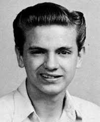 Two brothers Wayne and Carl Dalton about 1950. The way hillbilly boys  dressed in those days.