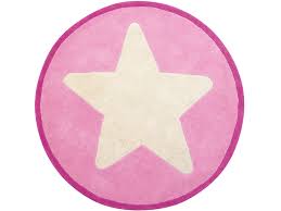 Scandicliving teppich sterne rosa rund o 133 cm babymarkt de. Kids Concept Teppich Stern Rosa Takatomo De