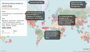 Mapped How Climate Change Affects Extreme Weather Around