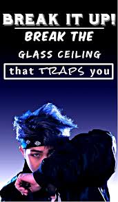 Break It Up Break The Glass Ceiling That Traps You Bts Not Today Music Kpop Bts Btswallpapers In 2020 Bts Quotes Breaking The Glass Ceiling Bts Not Today