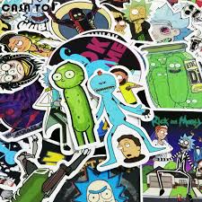 Rick and morty summon mr. 50 Ù‚Ø·Ø¹ Ø±ÙŠÙƒ Ùˆ Morty Ù„Ù„Ù…Ø§Ø¡ Ø£Ù†ÙŠÙ…ÙŠ Ù…Ù„ØµÙ‚ Ù„Ù„ØºÙŠØªØ§Ø± Ø§Ù„Ù…Ø­Ù…ÙˆÙ„ Ø¯Ø±Ø§Ø¬Ø© Ù†Ø§Ø±ÙŠØ© Ø§Ù„Ù‡Ø§ØªÙ Ø§Ù„Ù…Ø­Ù…ÙˆÙ„ Ù…Ù„ØµÙ‚Ø§Øª Ù„ÙˆØ­ Ø§Ù„ØªØ²Ù„Ø¬ Ø§Ù„Ø£Ù…ØªØ¹Ø© ØµØ§Ø¦Ù‚ Ù„Ø¹Ø¨Ø© Anime Sticker Stickers Forstickers For Guitar Aliexpress