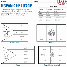 This hispanic heritage month bundle is a great resource included are coloring pages for all the spanish speaking countries in the world and a reference page for the colors for these flags. Spanish Speaking Countries Coloring Flags Best Of Country Flag Coloring Sheets Redh How To Speak Spanish Hispanic Heritage Hispanic Heritage Month Activities