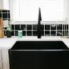 Black stainless steel sink 33 executive zero radius farmhouse beveled fireclay kitchen r anell homes lordear inch metal 16 gauge a front deep single bowl farm goals matte double sinks at com ruvati 36 in rvh9880bl the home depot vigo handmade oxford flat and zurich pull down spray faucet soap. 1