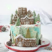 We Love That Gbbo Kim Joy Has Used Our Fir Trees Mould To Create This Christmas Spiced Cake Adding Christmas Spices Christmas Cake Decorations Christmas Cake