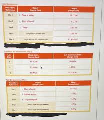 Solved C Use One Of Your Experimental Conversion Factors To Chegg Com