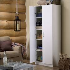 Storage Cabinet In White Laminate St103276a White Laminate Tall Cabinet Storage White Storage Cabinets