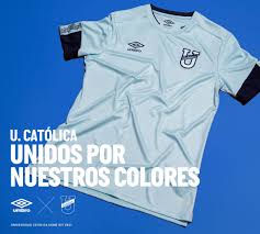 22 de febrero al 04 de julio. Universidad Catolica 2021 Heimtrikot