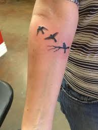 Tree With Birds Flying Away Tattoo Meaning Tattoo My Children Leaving The Nest Tattoos Hip Tattoo Flying Bird Tattoo