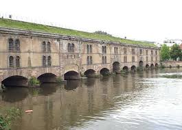 The barrage vauban, or vauban dam, is a bridge, weir and defensive work erected in the 17th century on the river ill in the city of strasbourg in france. Strassburg Strasbourg