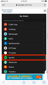 Can T Install Spotify On Apple Watch Seri Apple Community