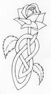Celtic tattoos structures are comprised of knot works from the earliest starting point to end. Celtic Rose By Lunanera On Deviantart