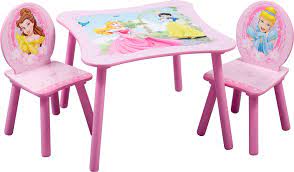 In our house, i call her up, she run faster to me and ask why? Delta Children S Products Princess Tt89183ps 3 Piece Disney Princess Table And Chair Set Arwood S Furniture Dining 3 Piece Set