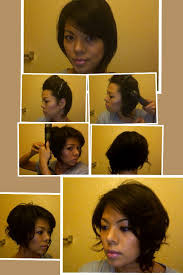 You can opt not to curl near the ends of your strands to create a messier curl look. Step X Step Flat Iron Curl On Short Hair