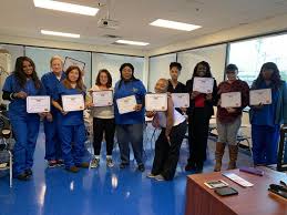 Certified Home Health Aide Class Graduating For 2019 Home Health Aide Education Success Trade School