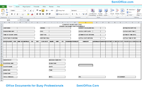 Microsoft Office Computer Training Task Daily Schedule Template Templates
