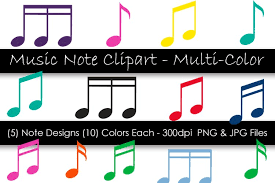 You can also remove and reposition the note with ease. Music Note Clipart Colorful Music Notes 376465 Objects Design Bundles